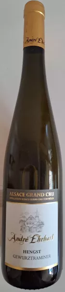 AOP Alsace Grand Cru Hengst, Gewurztraminer, domaine André Ehrhart 2020, 13,5% vol.