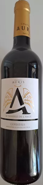 AOP Corbières, « Le Souffle de l'Ange », Château Auris 2019, 13,5%vol. Vin bio