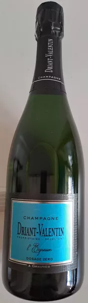 AOP Champagne, Maison Driant-Valentin, Brut zéro, 12% vol.