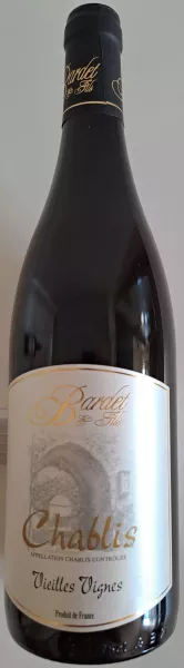 AOP Chablis, vieilles vignes, Domaine Bardet, 2020, 13% vol.