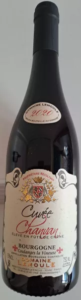 AOP Bourgogne Coulanges-la-Vineuse, cuvée Chanvan, domaine Lemoule, 2020, 13,5% vol.