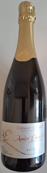 AOP Crémant d'Alsace, brut, domaine André Ehrhart, 12,5% vol.