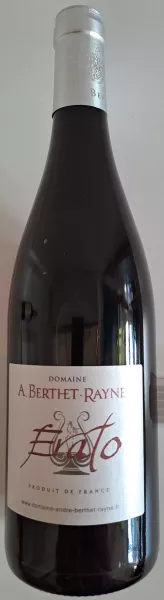 AOP Côtes du Rhône,« Erato », Domaine Berthet-Rayne, 2022, 13%vol., bio, nature