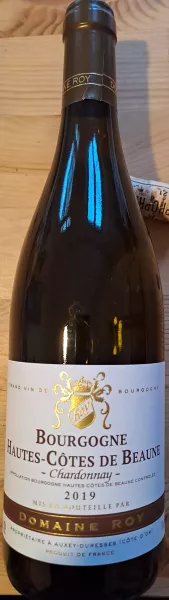 AOP Bourgogne Hautes Côtes de Beaune, Chardonnay, Domaine Roy, 2019