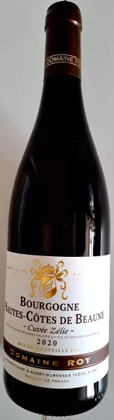 AOP Bourgogne Hautes Côtes de Beaune, cuvée Zélie, Domaine Roy, 2020