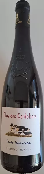 AOP Saumur-Champigny, cuvée tradition, Clos des Cordeliers 2019, 13% vol.